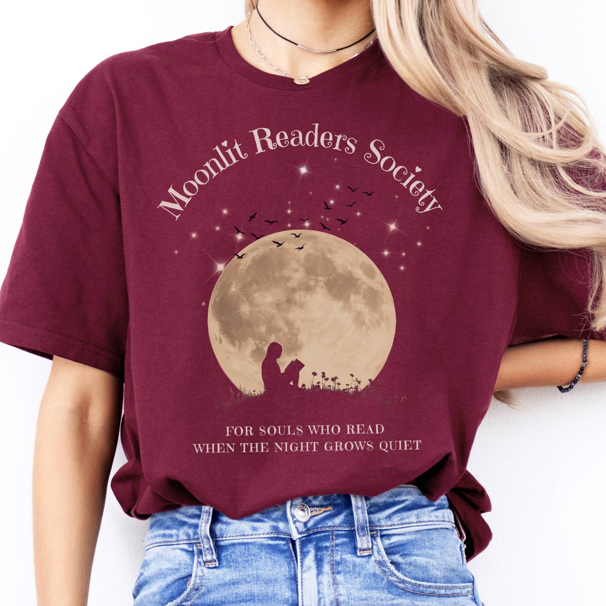 T-Shirt Moonlit Readers Society T-Shirt The Mystic Eden