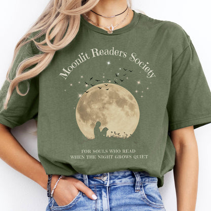 T-Shirt Moonlit Readers Society T-Shirt The Mystic Eden