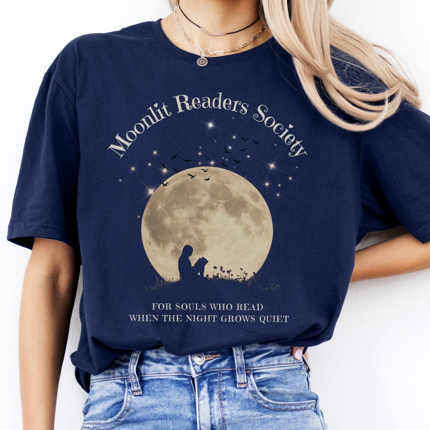 T-Shirt Moonlit Readers Society T-Shirt The Mystic Eden