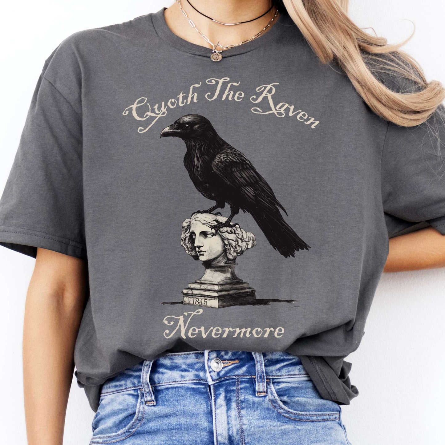 T-Shirts Quoth the Raven Nevermore T-Shirt The Mystic Eden