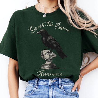 T-Shirts Quoth the Raven Nevermore T-Shirt The Mystic Eden