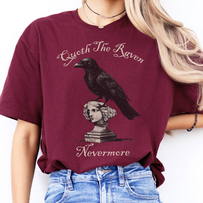 T-Shirts Quoth the Raven Nevermore T-Shirt The Mystic Eden