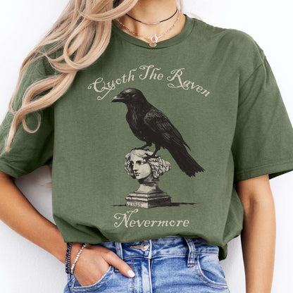 T-Shirts Quoth the Raven Nevermore T-Shirt The Mystic Eden