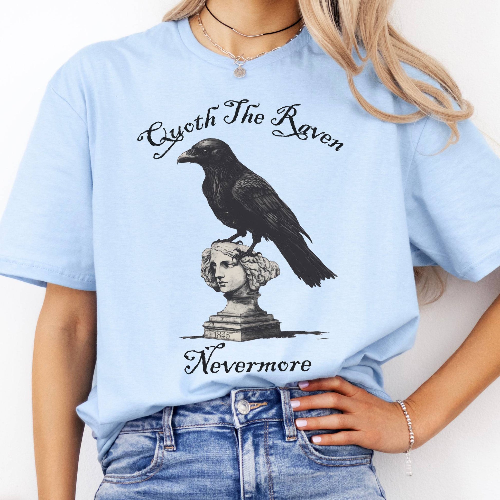 T-Shirts Quoth the Raven Nevermore T-Shirt The Mystic Eden