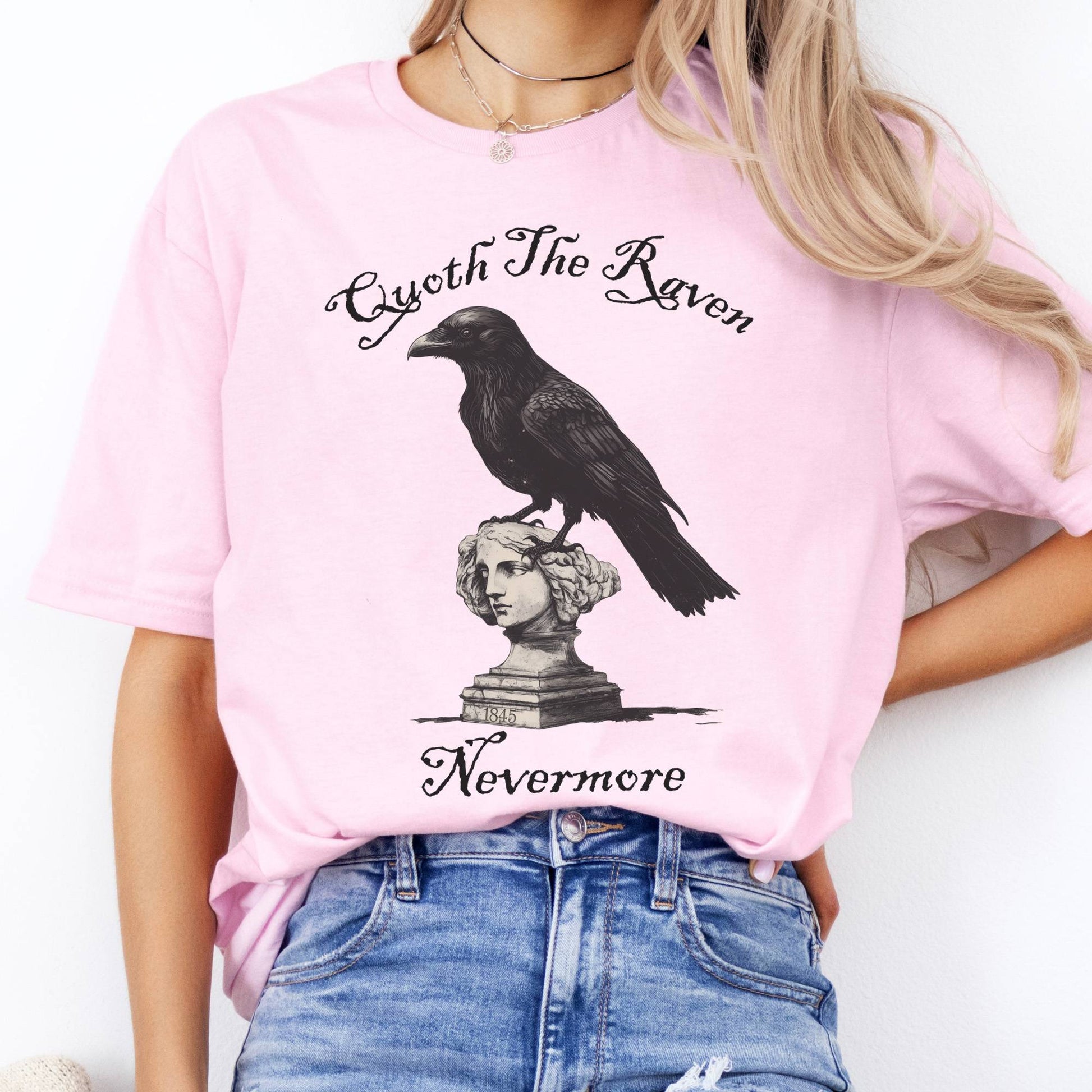 T-Shirts Quoth the Raven Nevermore T-Shirt The Mystic Eden