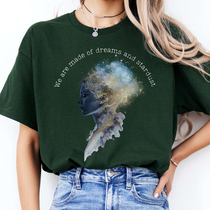 T-Shirt We Are Made of Dreams and Stardust T-Shirt The Mystic Eden