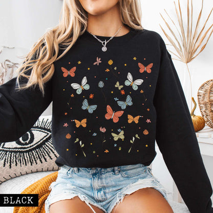 Bright Butterflies Sweatshirt