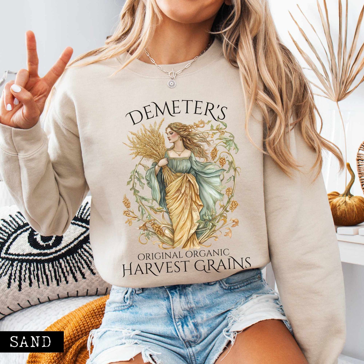 Demeter's Original Organic Harvest Grains Sweatshirt