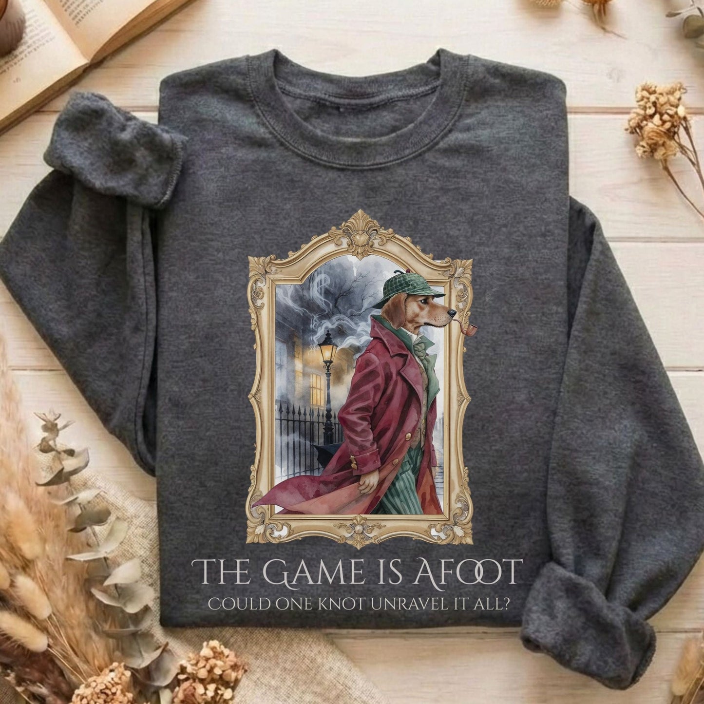 Sweatshirt Dark Heather / S Design 243 Crewneck Sweatshirt The Mystic Eden