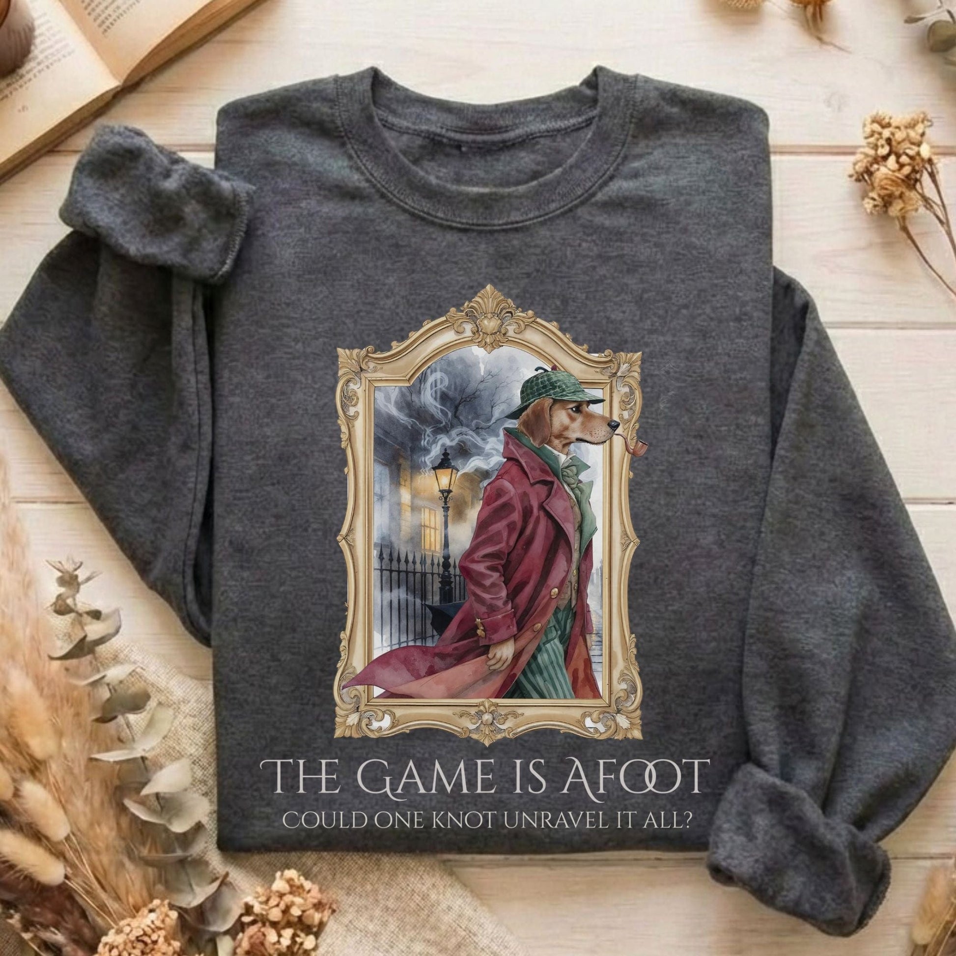 Sweatshirt Dark Heather / S Design 243 Crewneck Sweatshirt The Mystic Eden