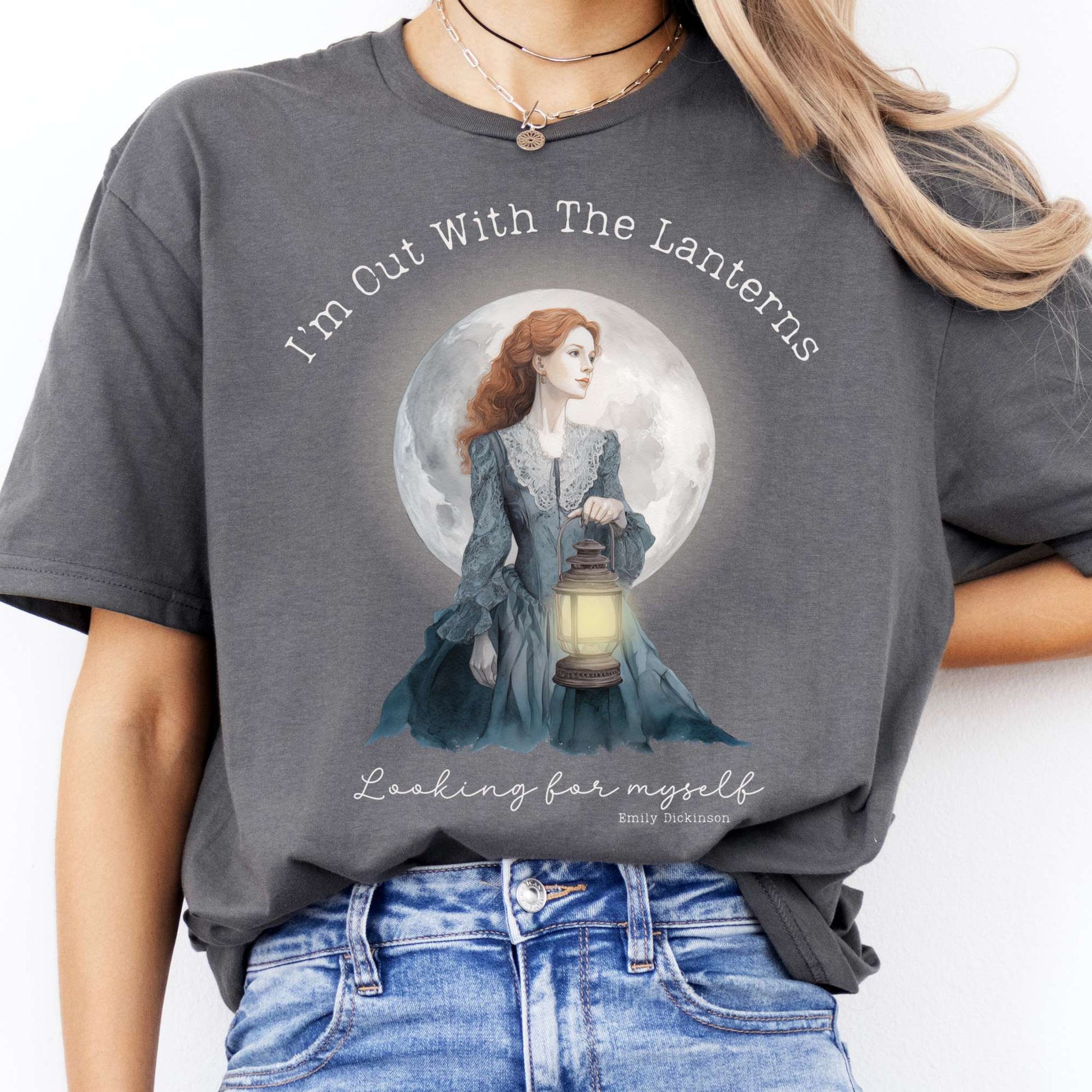 T-Shirt I'm Out With The Lanterns Looking For Myself T-Shirt The Mystic Eden