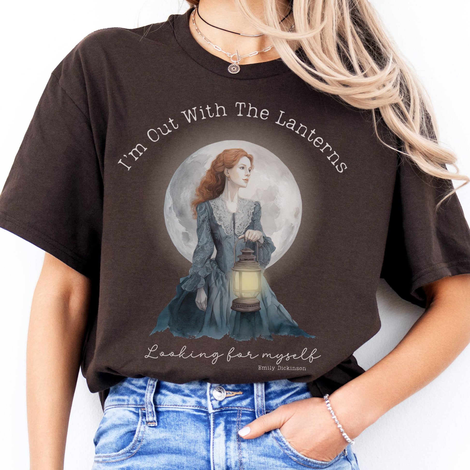 T-Shirt I'm Out With The Lanterns Looking For Myself T-Shirt The Mystic Eden