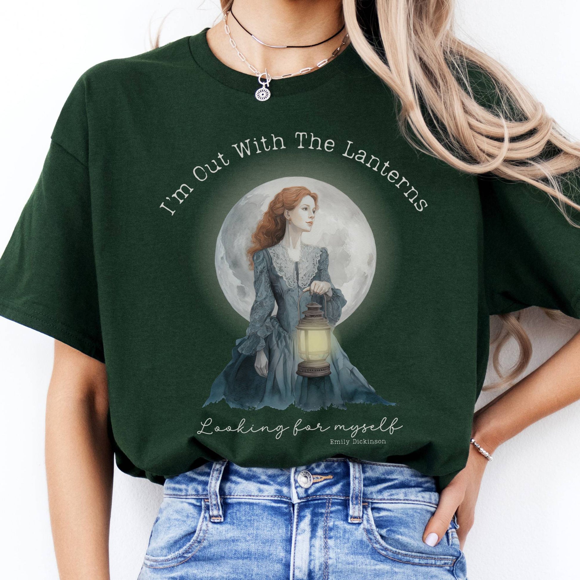 T-Shirt I'm Out With The Lanterns Looking For Myself T-Shirt The Mystic Eden