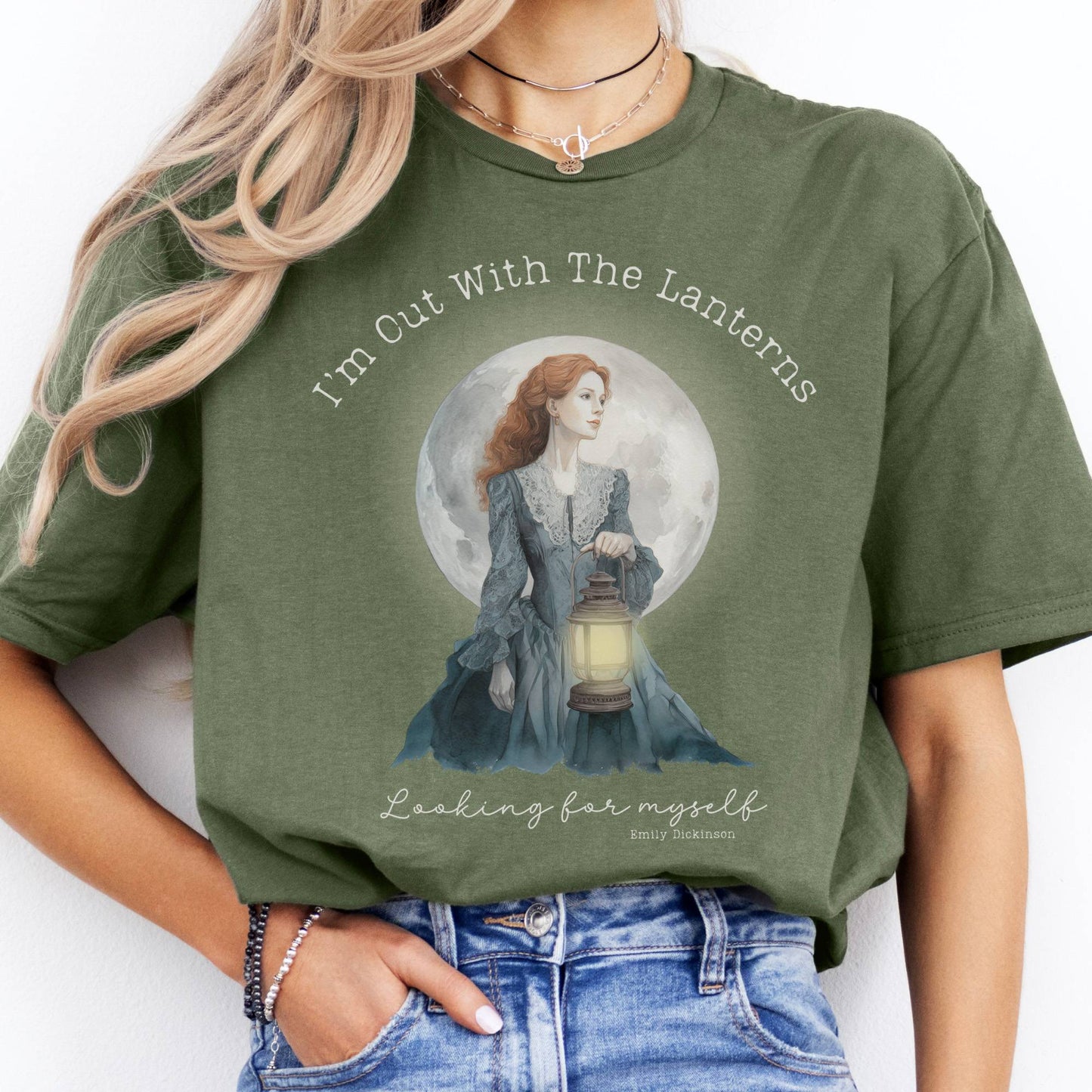 T-Shirt I'm Out With The Lanterns Looking For Myself T-Shirt The Mystic Eden