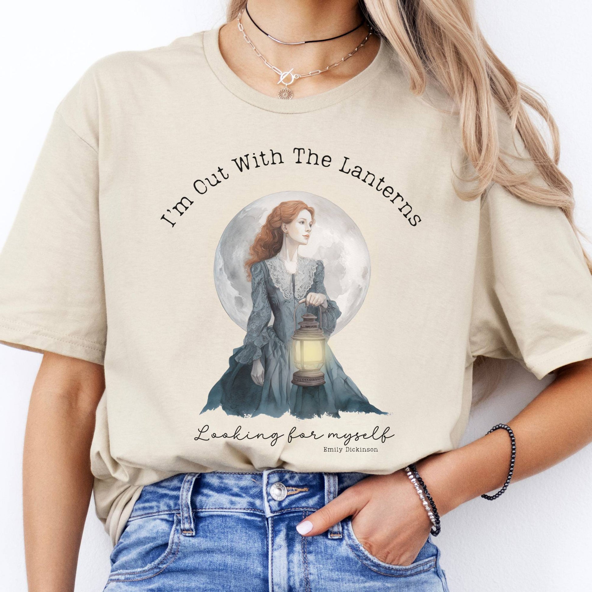 T-Shirt I'm Out With The Lanterns Looking For Myself T-Shirt The Mystic Eden