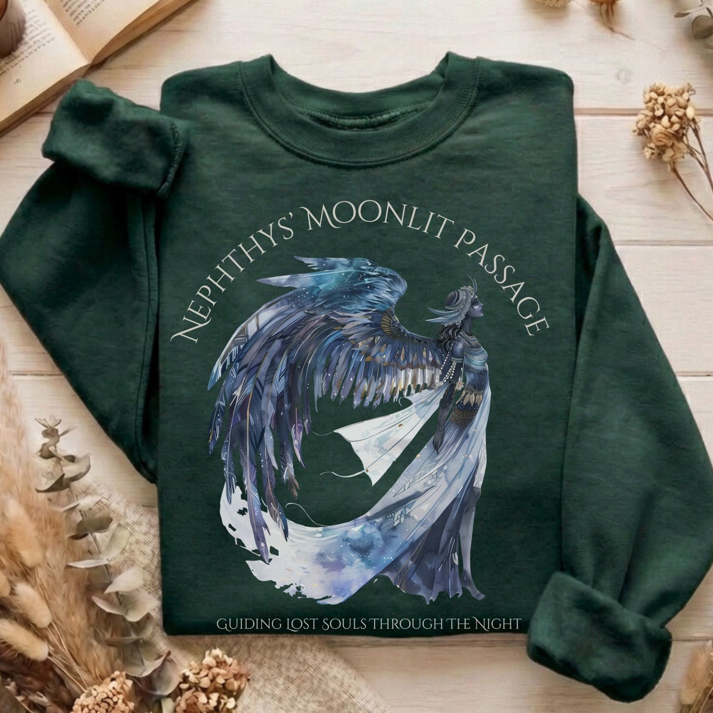 Sweatshirt Forest Green / S Design 265 Crewneck Sweatshirt The Mystic Eden