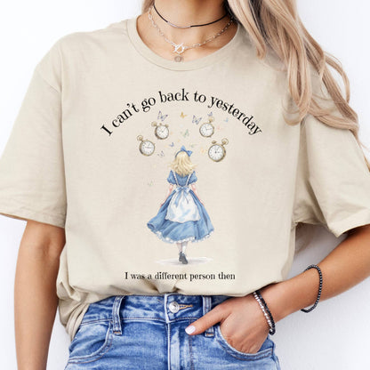 T-Shirt I Can't Go Back To Yesterday T-Shirt The Mystic Eden