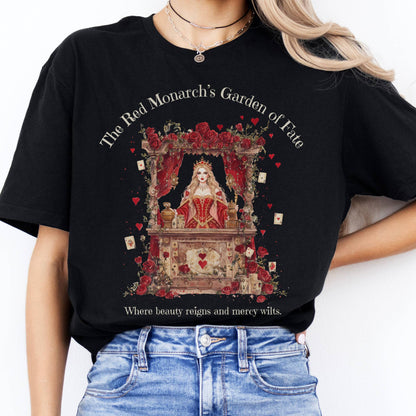 T-Shirt The Red Monarch's Garden of Fate Alice T-Shirt The Mystic Eden