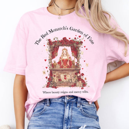 T-Shirt The Red Monarch's Garden of Fate Alice T-Shirt The Mystic Eden
