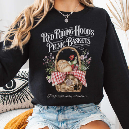 Red Riding Hood's Picnic Baskets Sweatshirt