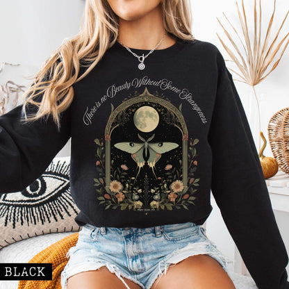 There is no Beauty Without Some Strangeness Poe Sweatshirt