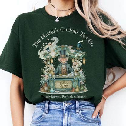 T-Shirts The Hatter's Curious Tea Co. T-Shirt The Mystic Eden