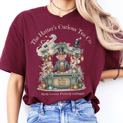 T-Shirts The Hatter's Curious Tea Co. T-Shirt The Mystic Eden
