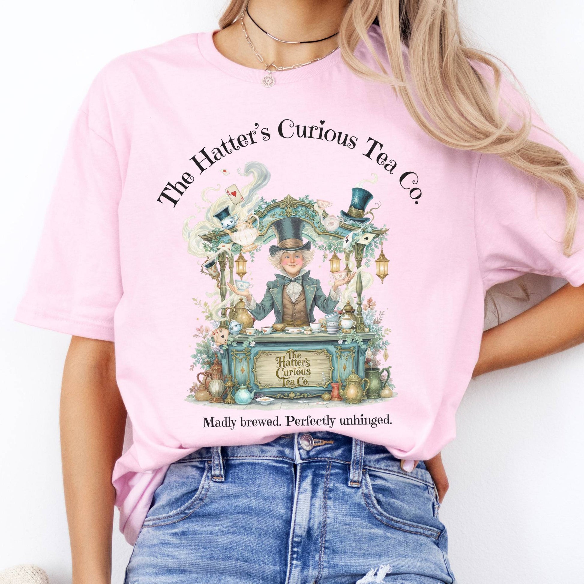 T-Shirts The Hatter's Curious Tea Co. T-Shirt The Mystic Eden