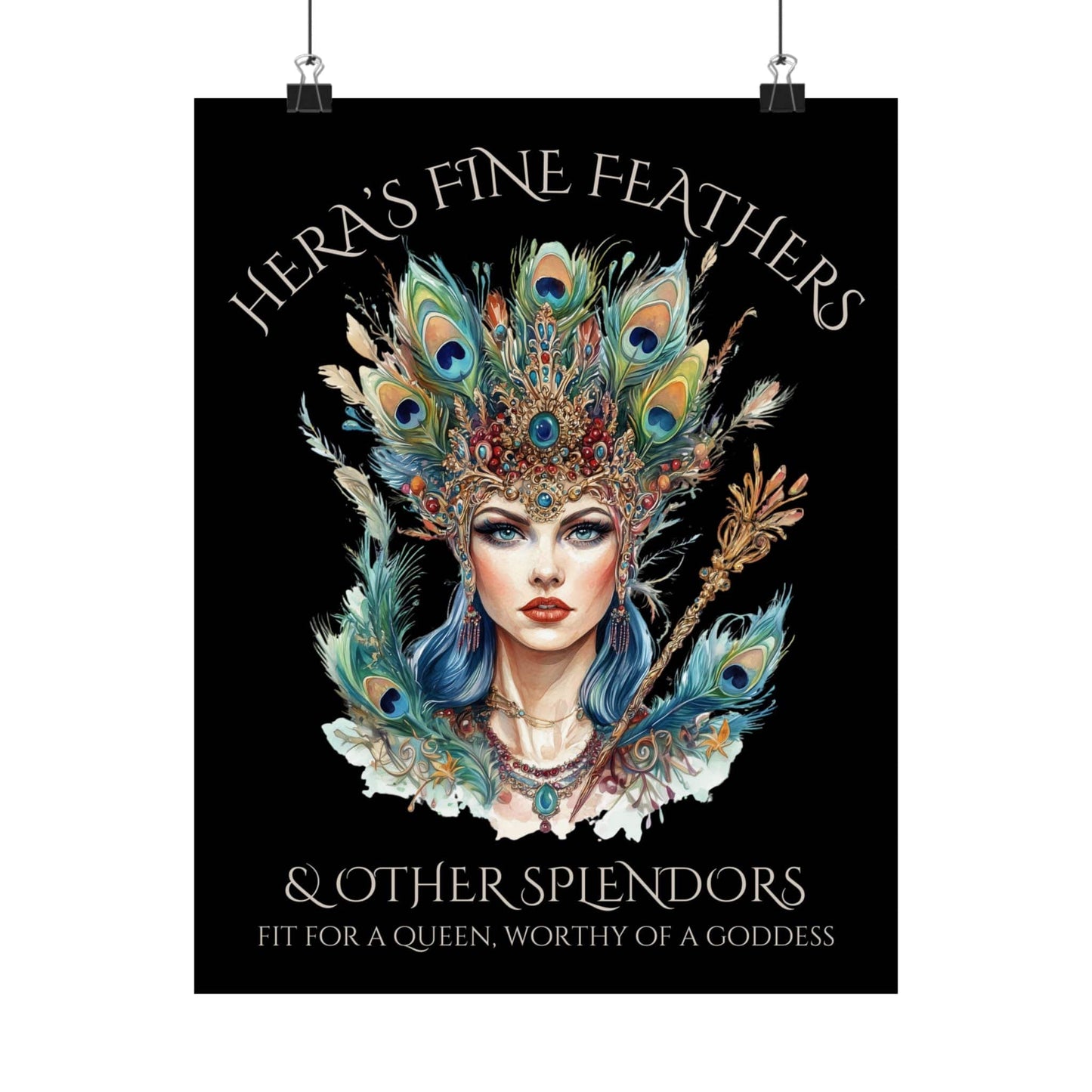Poster 11″ x 14″ / Matte Design 103B - Art Print The Mystic Eden