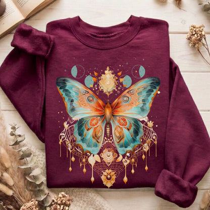 Sweatshirt Maroon / S Design 46 Sweatshirt The Mystic Eden
