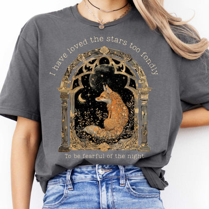 T-Shirts I Have Loved the Stars Too Fondly Sarah Williams Poetry T-Shirt The Mystic Eden