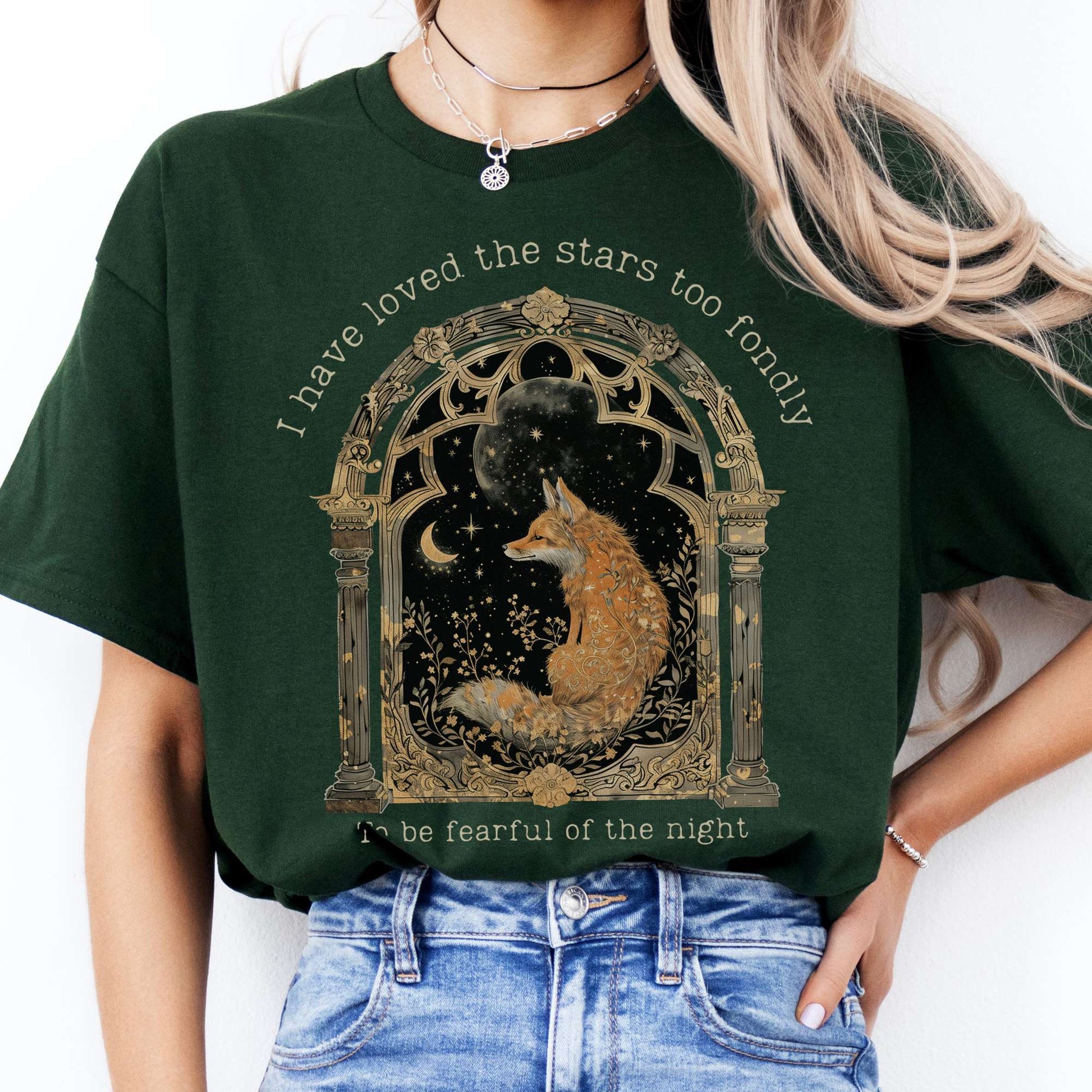 T-Shirts I Have Loved the Stars Too Fondly Sarah Williams Poetry T-Shirt The Mystic Eden
