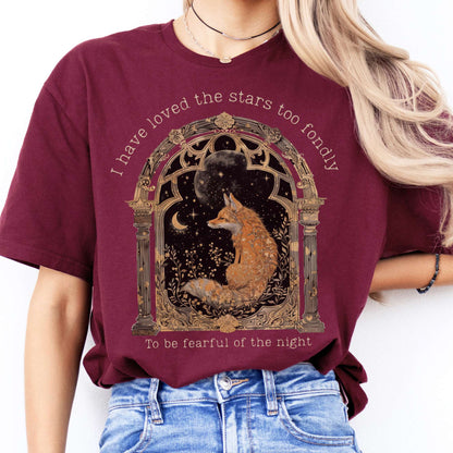 T-Shirts I Have Loved the Stars Too Fondly Sarah Williams Poetry T-Shirt The Mystic Eden