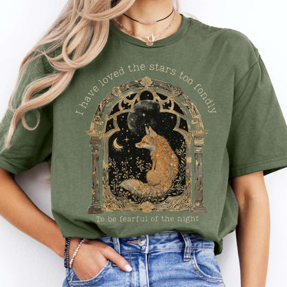 T-Shirts I Have Loved the Stars Too Fondly Sarah Williams Poetry T-Shirt The Mystic Eden