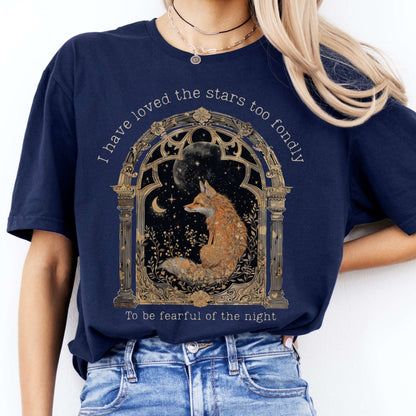 T-Shirts I Have Loved the Stars Too Fondly Sarah Williams Poetry T-Shirt The Mystic Eden