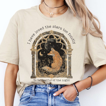 T-Shirts I Have Loved the Stars Too Fondly Sarah Williams Poetry T-Shirt The Mystic Eden