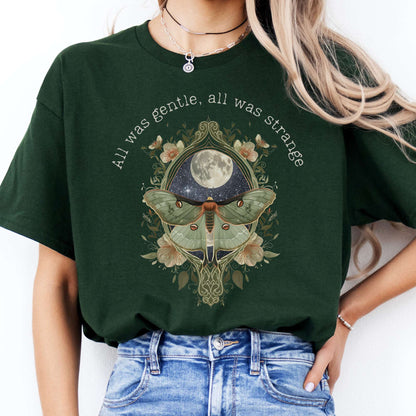 T-Shirts All Was Gentle All Was Strange Poe Inspired T-Shirt The Mystic Eden