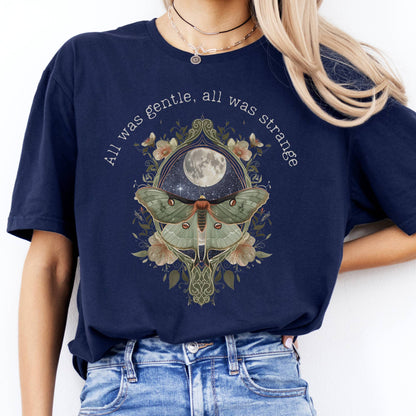 T-Shirts All Was Gentle All Was Strange Poe Inspired T-Shirt The Mystic Eden