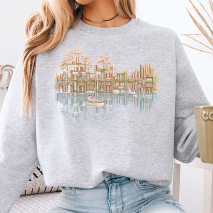 Sweatshirt Ash / S Design 298 Crewneck Sweatshirt The Mystic Eden