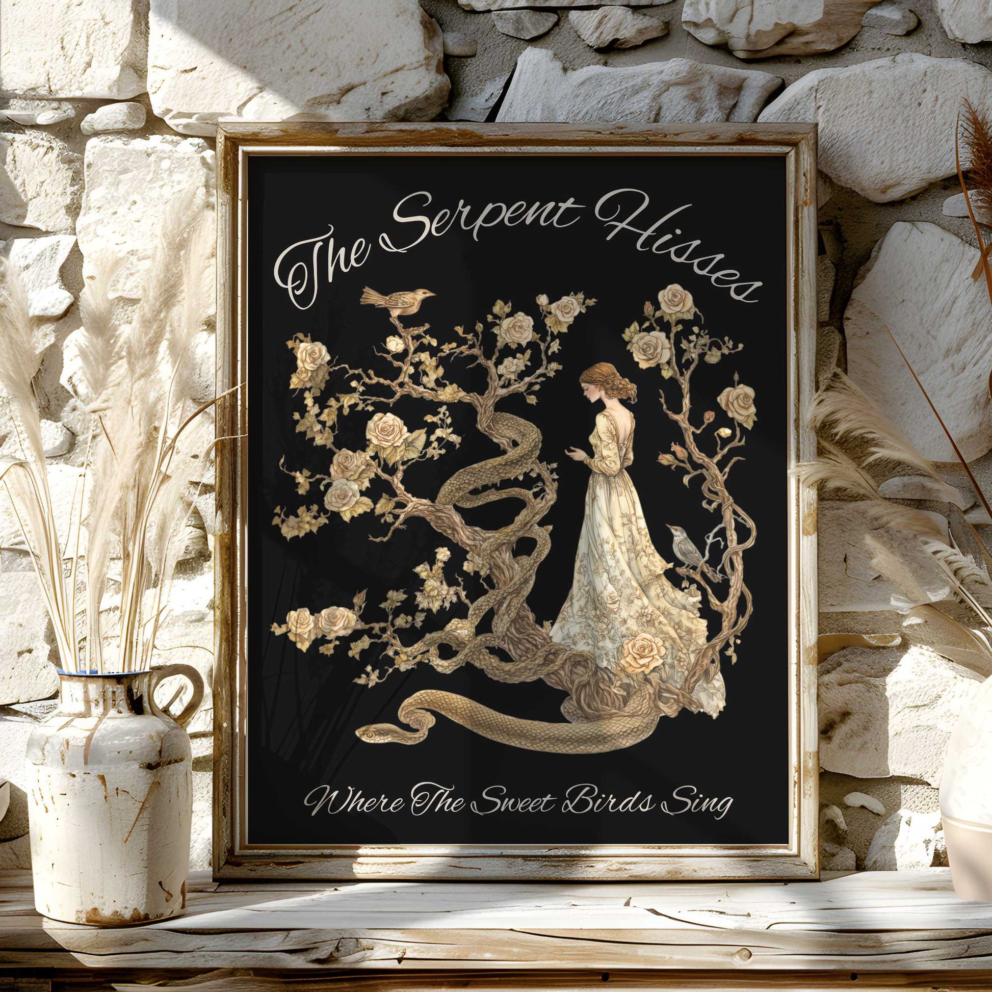 Poster 11″ x 14″ / Matte Design 167B - Art Print The Mystic Eden