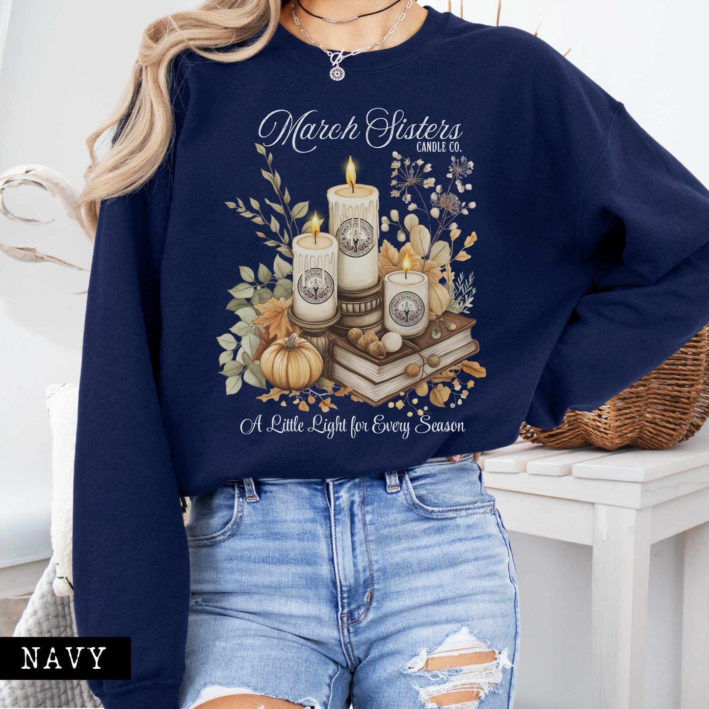 March Sisters Candle Co. Sweatshirt