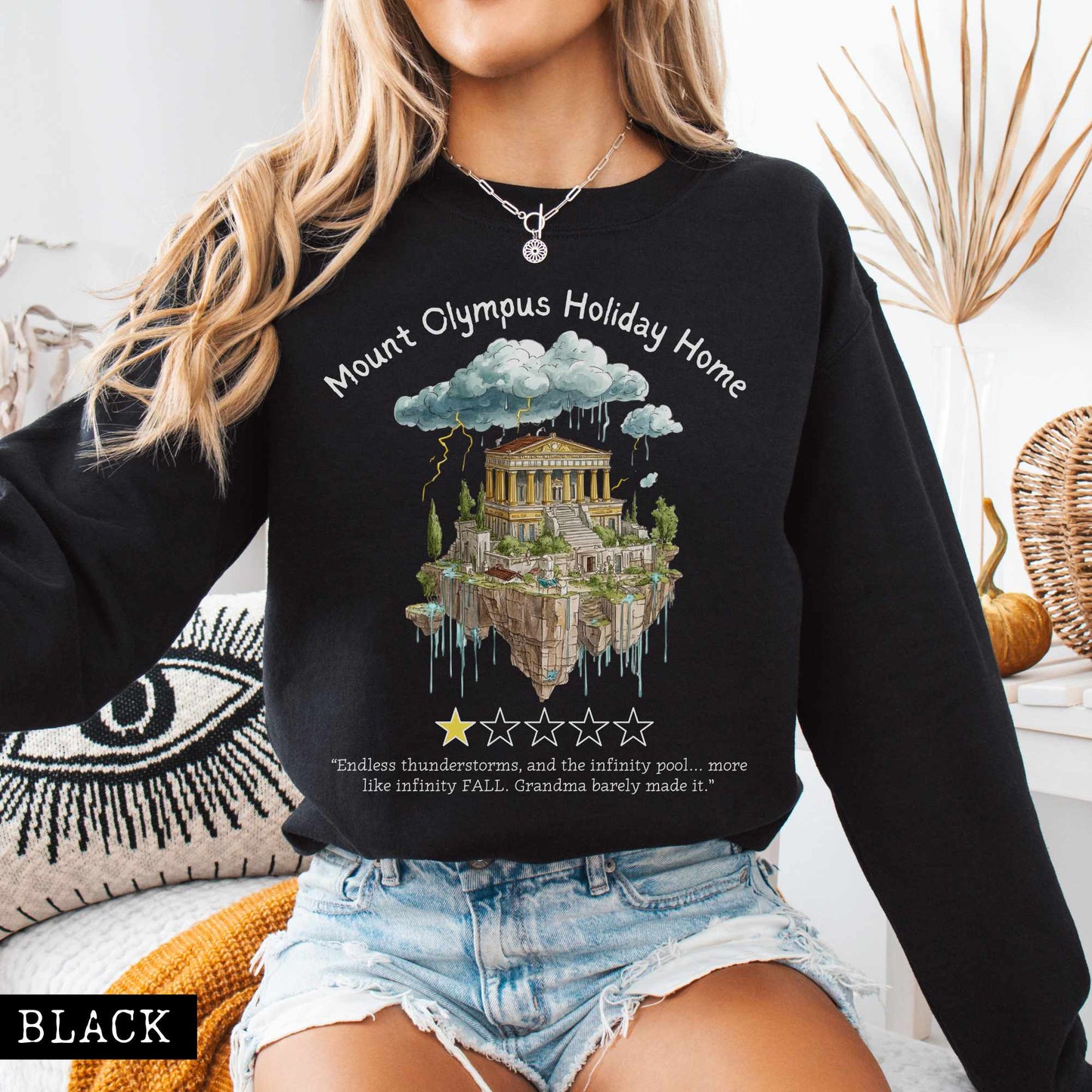 Mount Olympus Holiday Home Sweatshirt