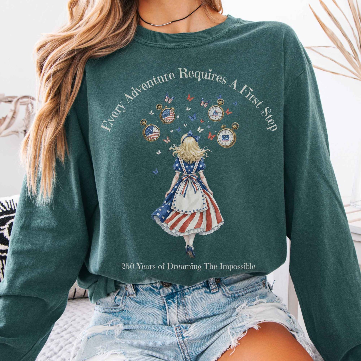 Long-sleeve Blue Spruce / S Design 330 Long Sleeve The Mystic Eden
