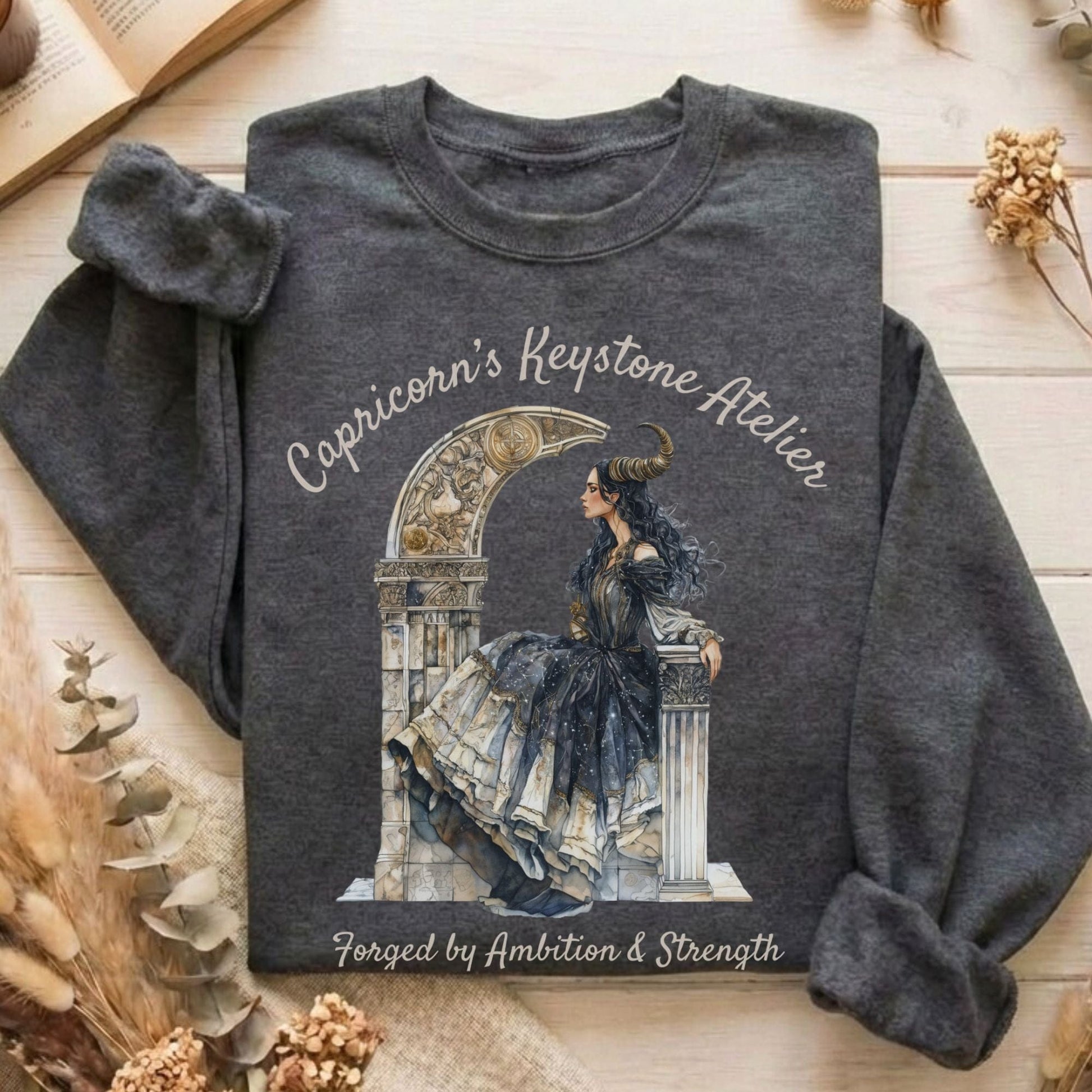 Sweatshirt Dark Heather / S Design 151 Sweatshirt The Mystic Eden