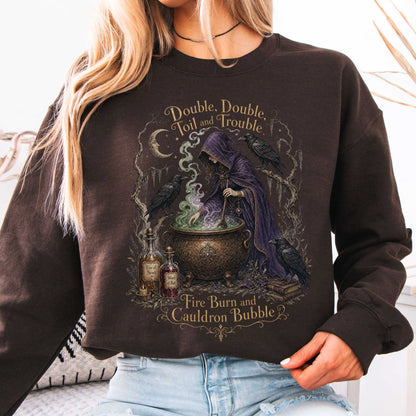 Sweatshirts Dark Chocolate / S Design 336 Crewneck Sweatshirt The Mystic Eden