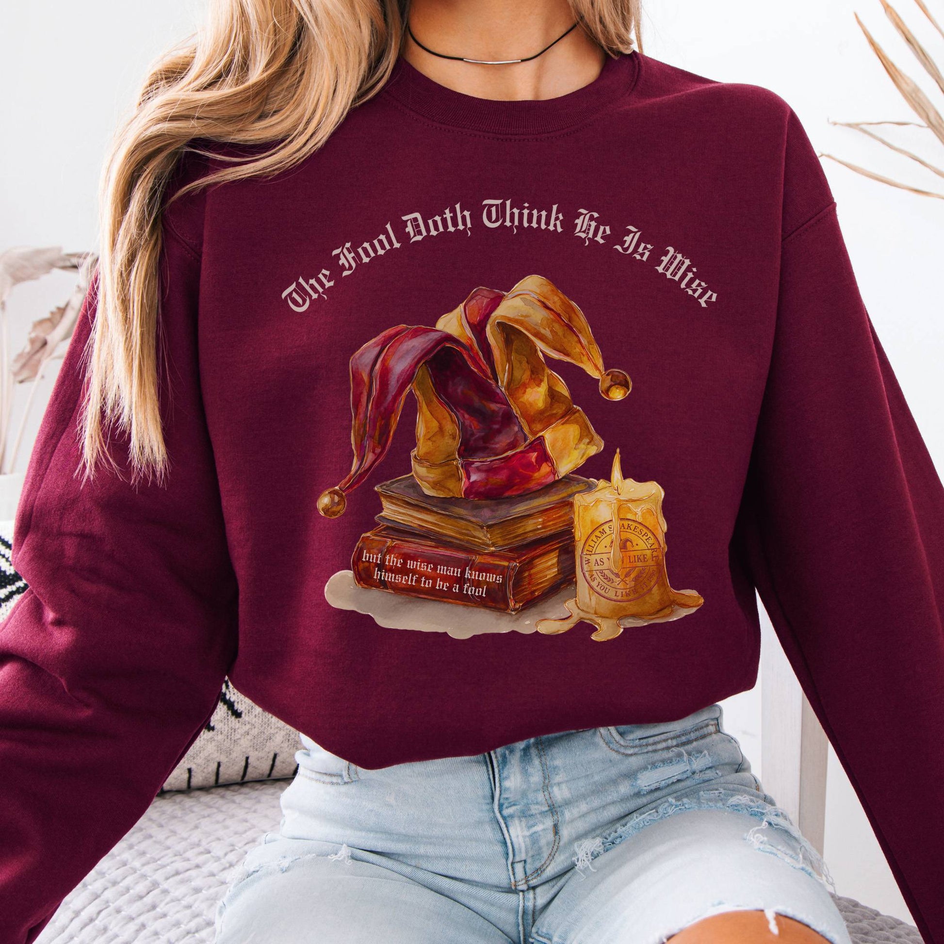 Sweatshirt Design 246 Crewneck Sweatshirt The Mystic Eden