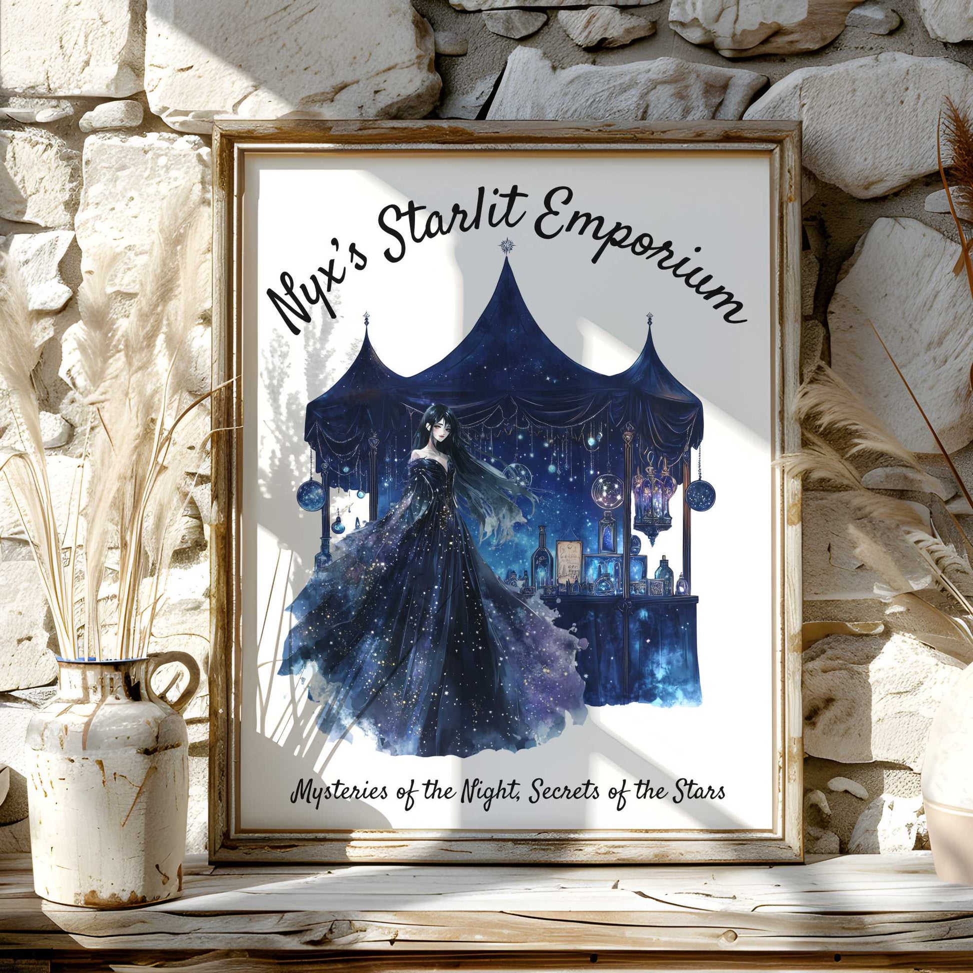 Art Prints 11″ x 14″ / Matte Design 181 - Art Print The Mystic Eden