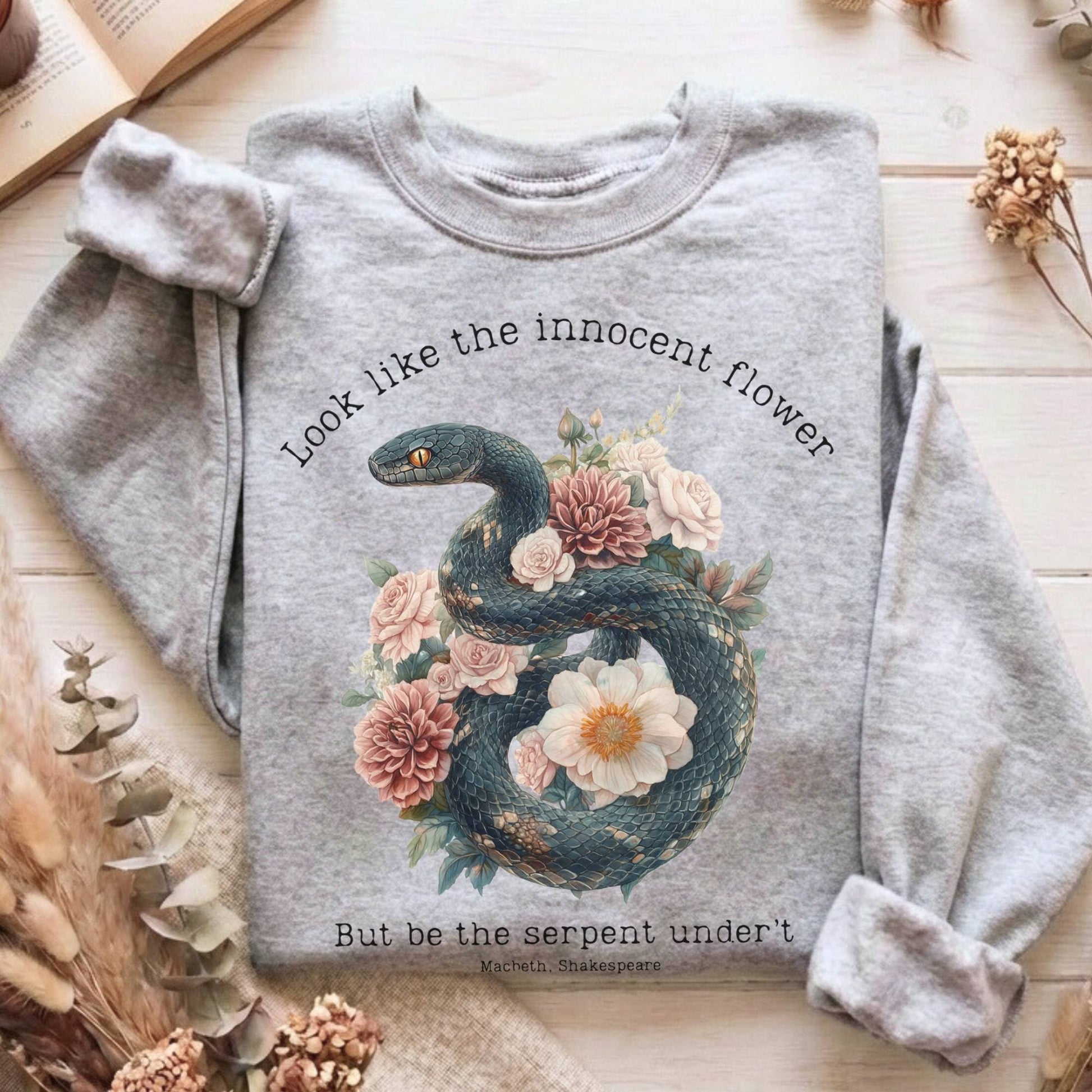 Sweatshirt Sport Grey / S Design 186 Sweatshirt The Mystic Eden