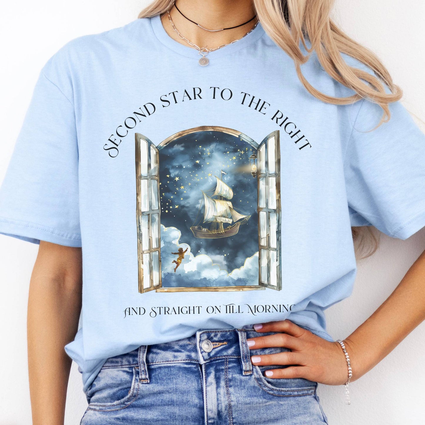 T-Shirts Second Star to the Right Peter Pan T-Shirt The Mystic Eden