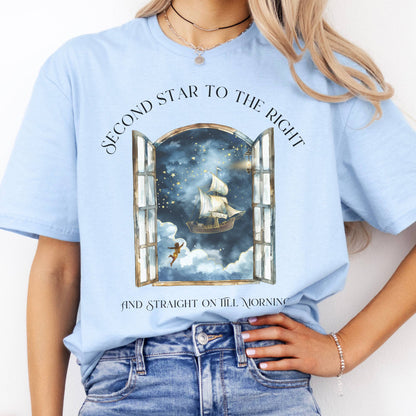 T-Shirts Second Star to the Right Peter Pan T-Shirt The Mystic Eden